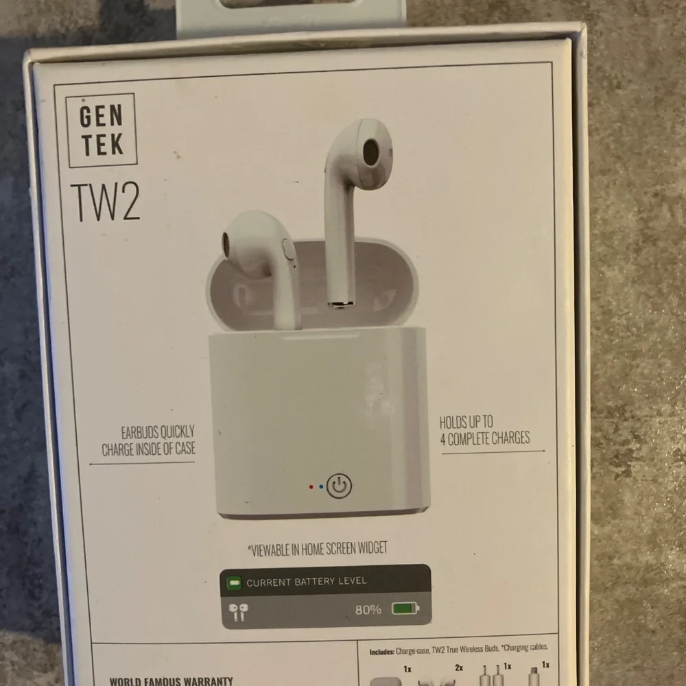 TW2 True Wireless Earbuds w/Case